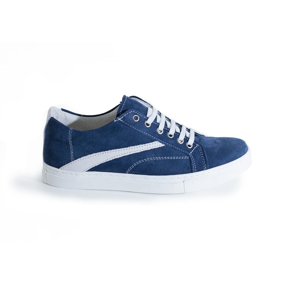 Sneakers uomo in camoscio
