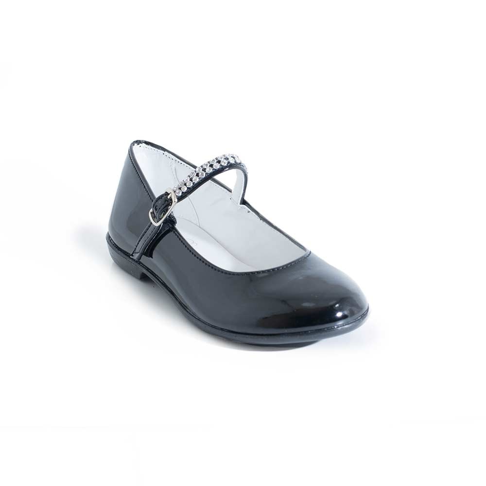 Ballerina elegante vernice nero