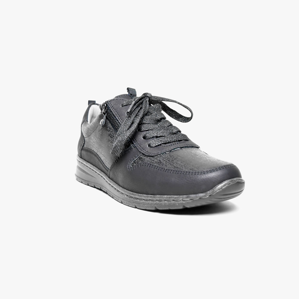 Sneackers bassa nera