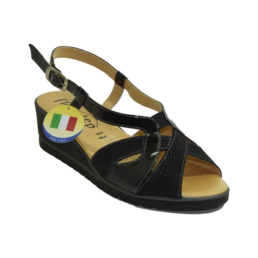 Sandali donna con zeppa