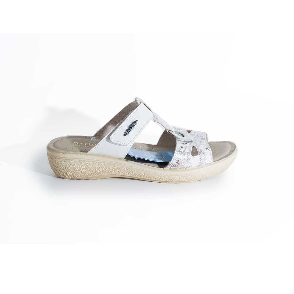 Pantofola bianca fly flot