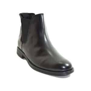 Stivaletto pelle uomo nero
