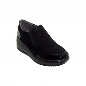 Sneakers a mocassino liscio