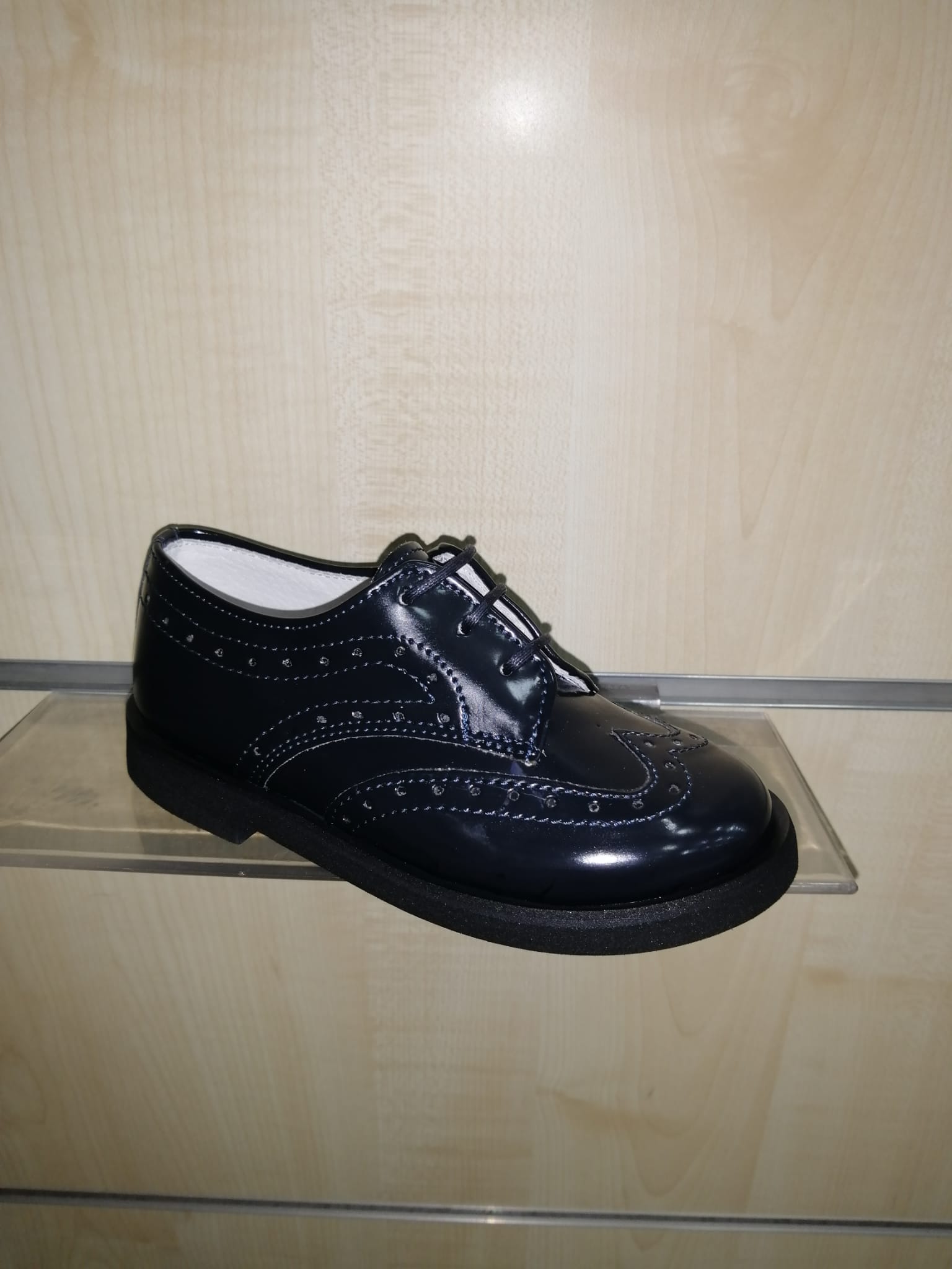 Scarpa francesina elegante bimbo - immagine 6