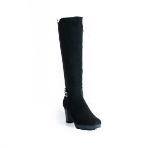 Stivale alto camoscio