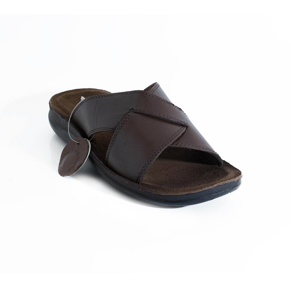 Pantofole in pelle uomo estive
